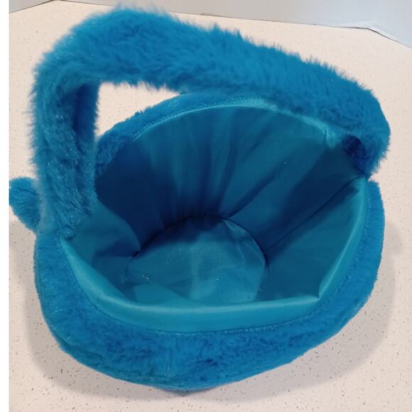 Way to Celebrate! Easter Plush Light Up Easter Basket Blue Shark - Picture 3 of 4